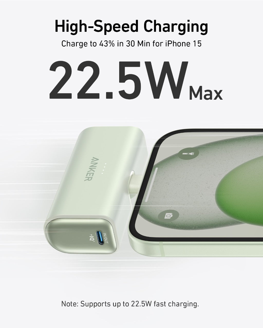 Anker Nano Power Bank 22.5W