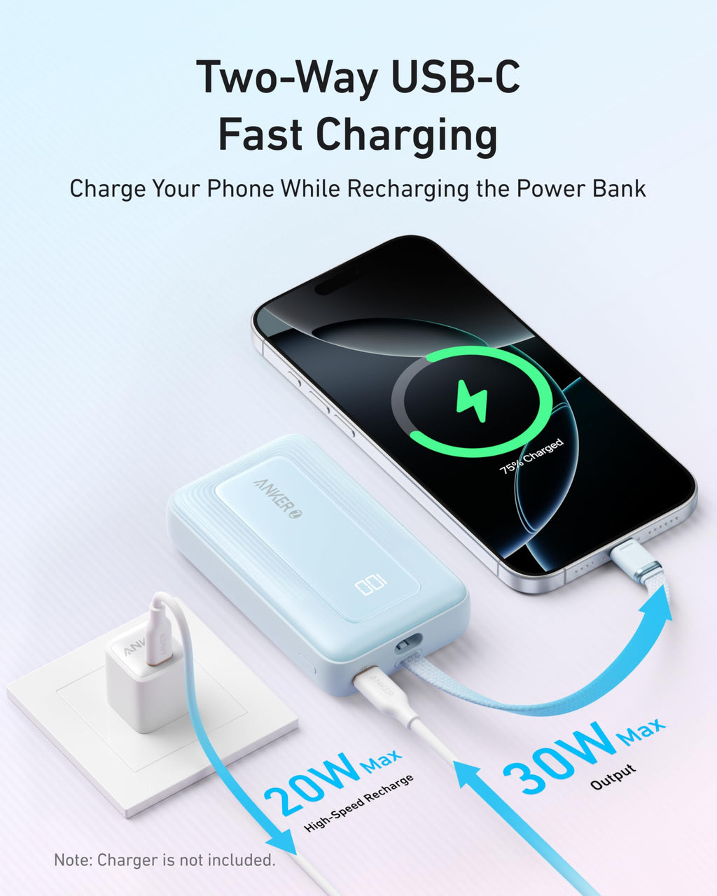 Anker Zolo Power Bank 10K 30W