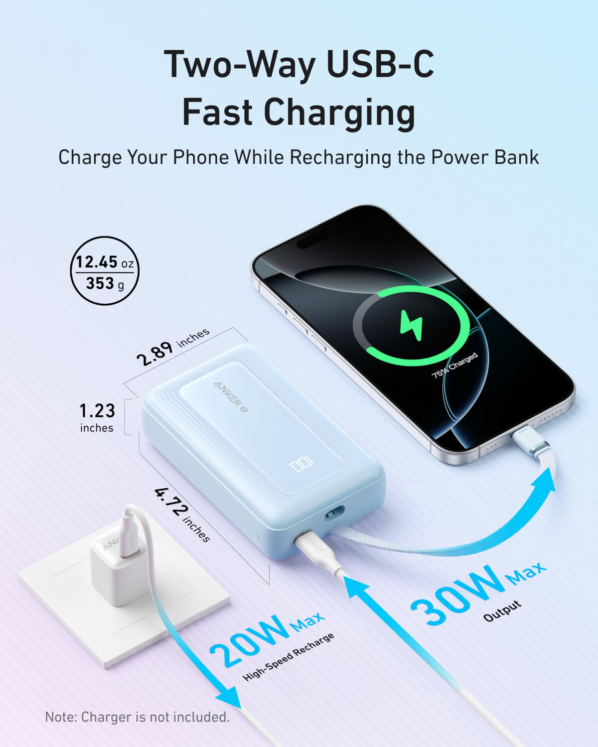 Anker Zolo Power Bank 10K 30W