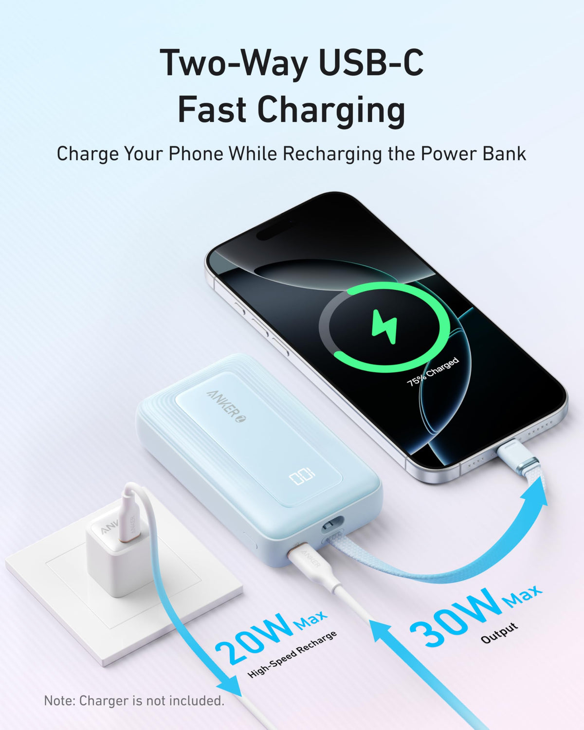 Anker Zolo Power Bank 10K 30W