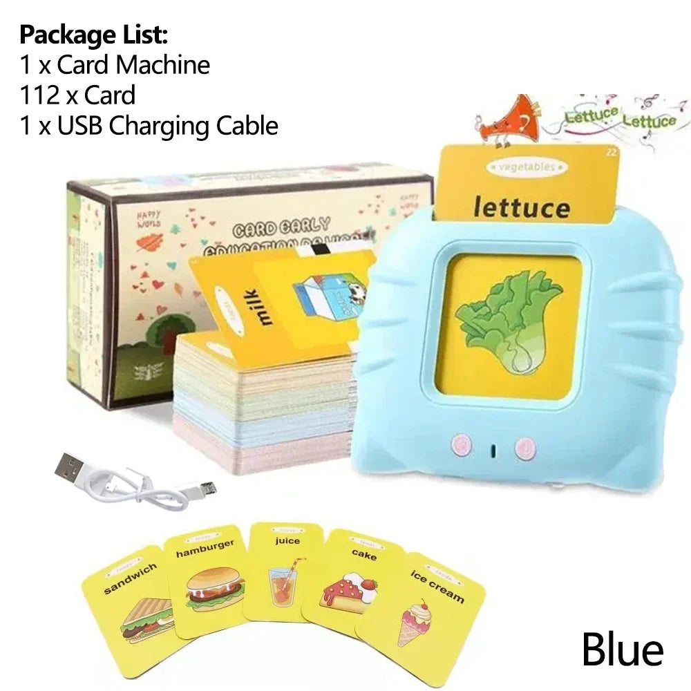 Talking Flashcard Learning Machine