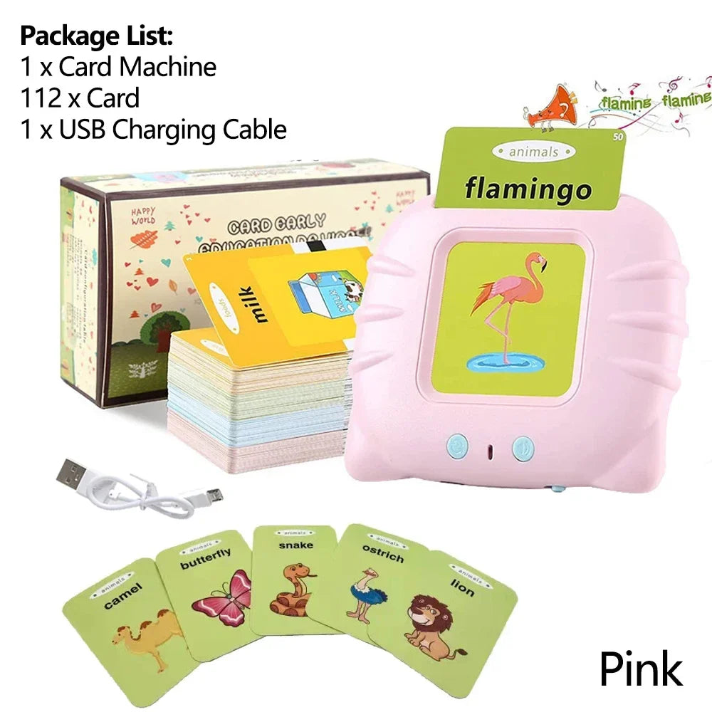 Talking Flashcard Learning Machine