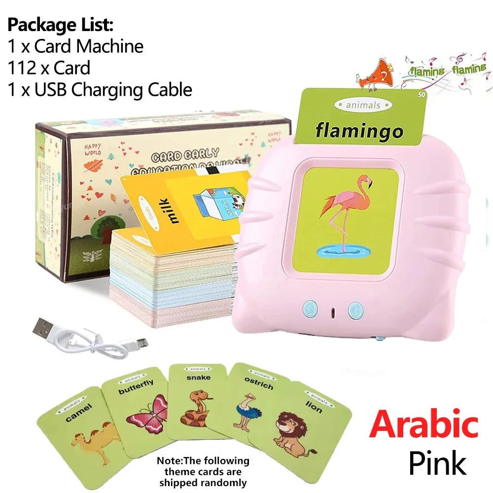 Talking Flashcard Learning Machine