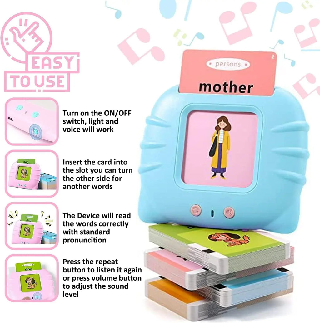Talking Flashcard Learning Machine