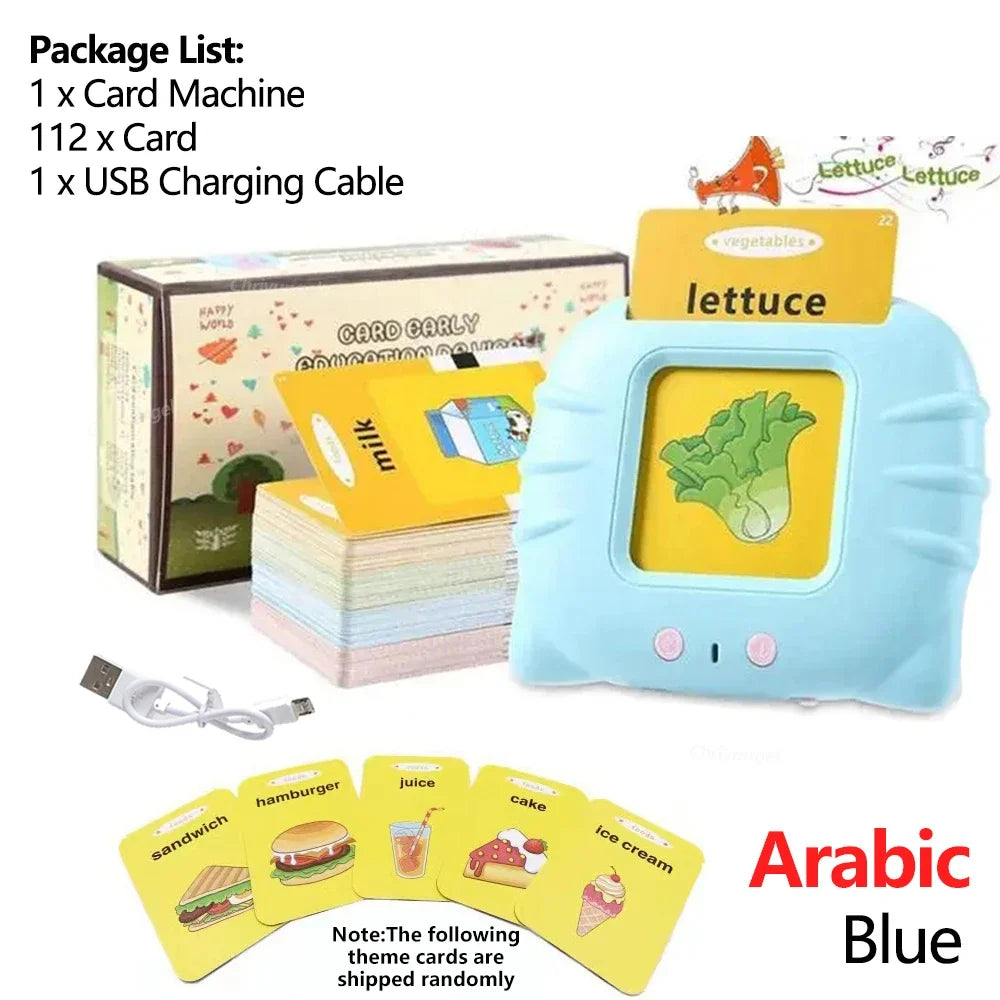 Talking Flashcard Learning Machine