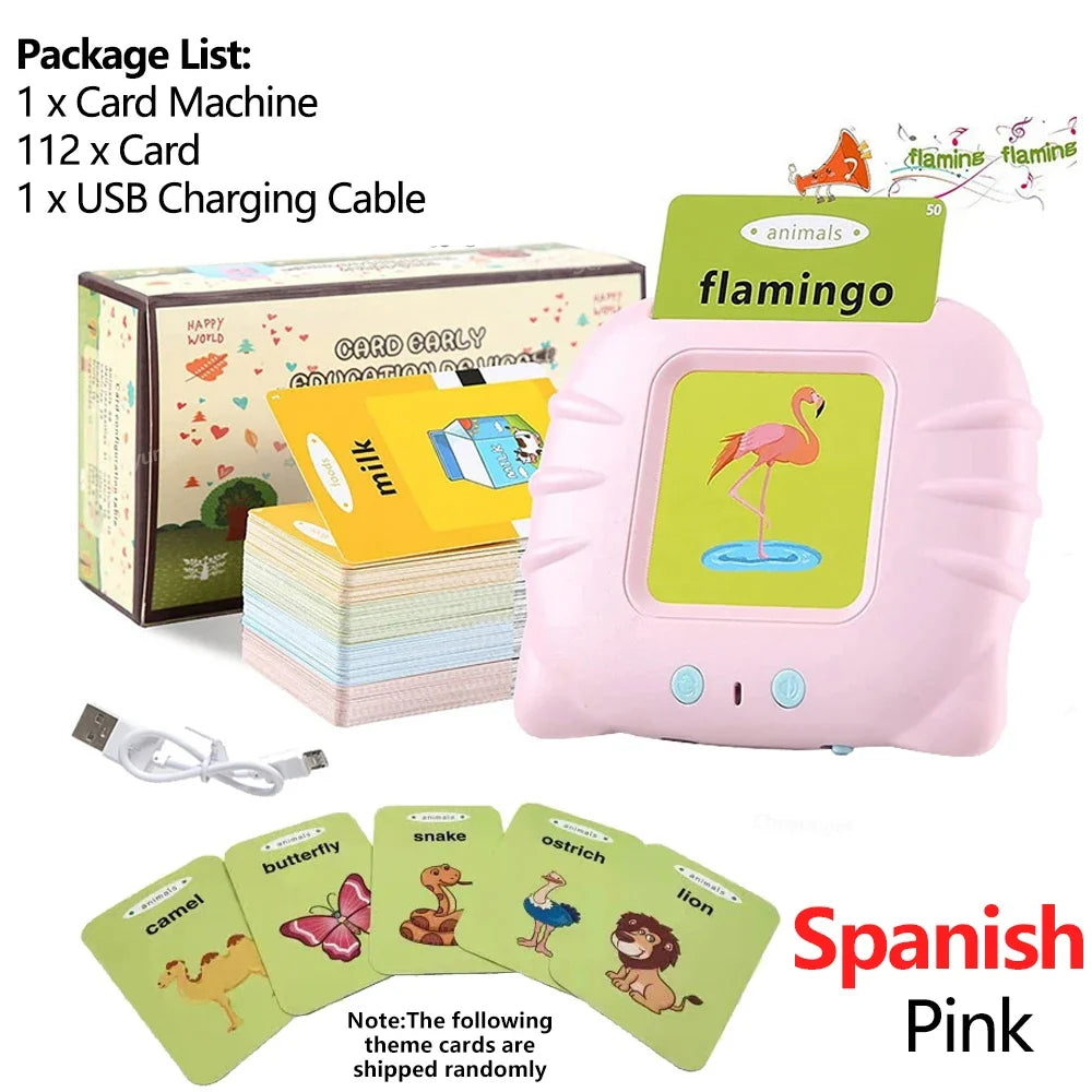 Talking Flashcard Learning Machine