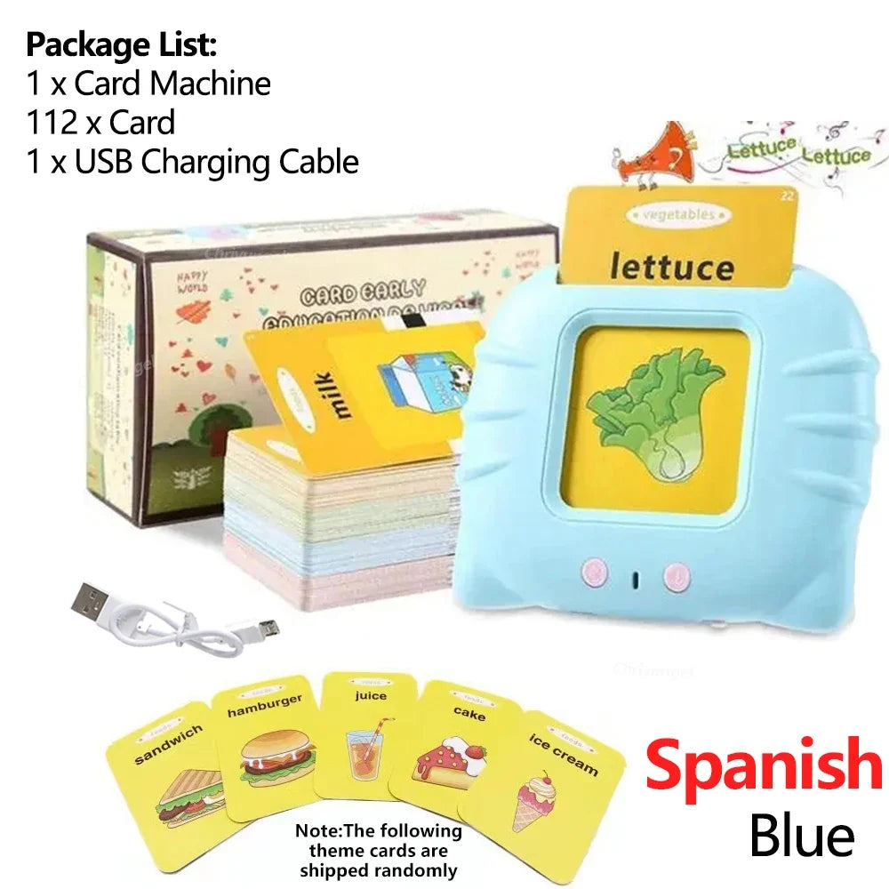 Talking Flashcard Learning Machine