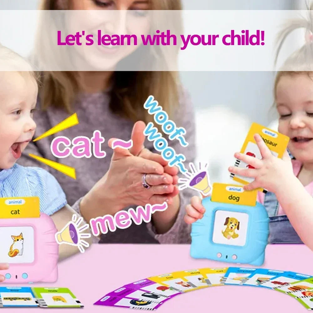 Talking Flashcard Learning Machine